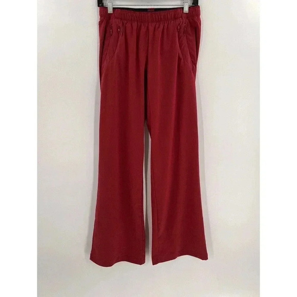 Paskho Insanely Comfy Long-Haul Flight Pants Women's XSMALL in Red Maple EUC - Picture 1 of 6
